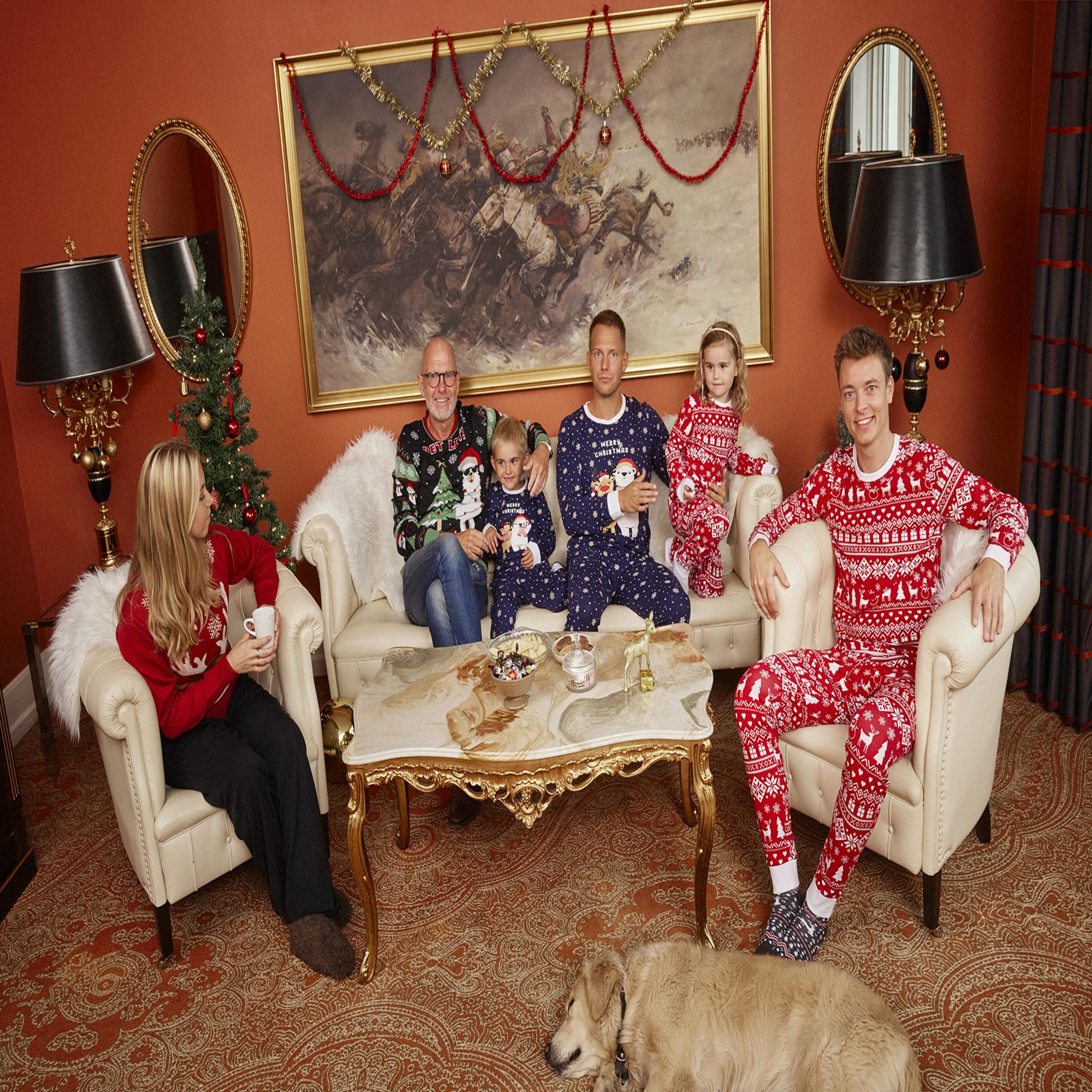 combinaison de noël femme - Illustration